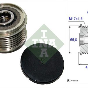 Fulie alternator INA 535 0154 10 – RENAULT | AutoRival