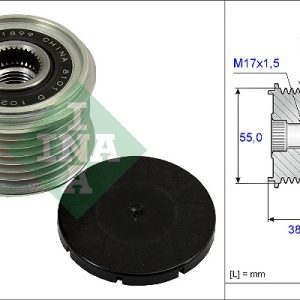 Fulie alternator INA 535 0239 10 – RENAULT | AutoRival