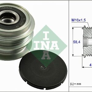 Fulie alternator INA 535 0269 10 – RENAULT | AutoRival