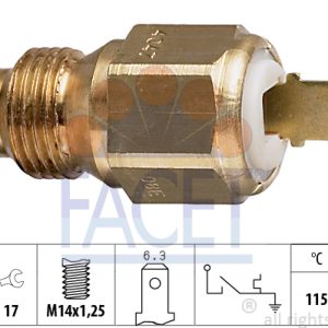 Comutator temperatura racire FACET 7.4047 – RENAULT | AutoRival