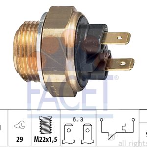 Comutator temperatura ventilator radiator FACET 7.5016 – RENAULT | AutoRival