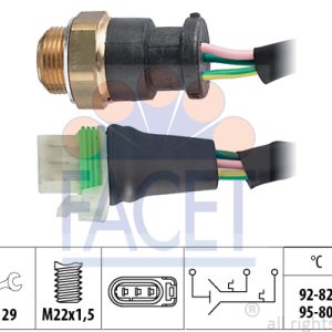 Comutator temperatura ventilator radiator FACET 7.5618 – RENAULT | AutoRival