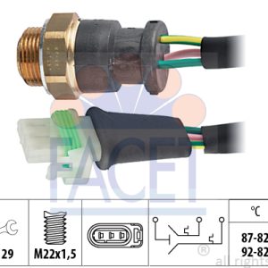Comutator temperatura ventilator radiator FACET 7.5661 – RENAULT | AutoRival