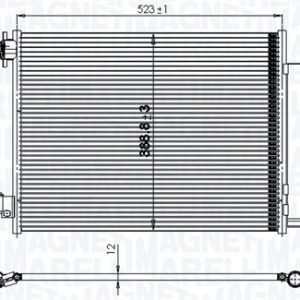 Condensator climatizare MAGNETI MARELLI 350203823000 – RENAULT | AutoRival