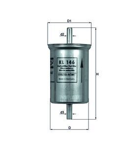 Filtru combustibil MAHLE ORIGINAL KL 146 – RENAULT | AutoRival