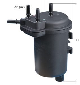 Filtru combustibil MAHLE ORIGINAL KL 432 – RENAULT | AutoRival