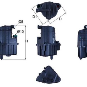 Filtru combustibil MAHLE ORIGINAL KL 469 – RENAULT | AutoRival