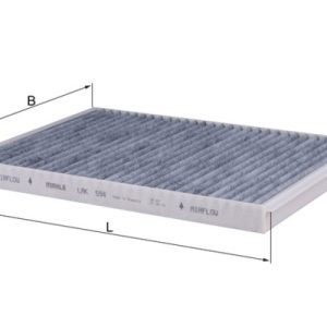 Filtru aer habitaclu MAHLE ORIGINAL LAK 594 – RENAULT | AutoRival