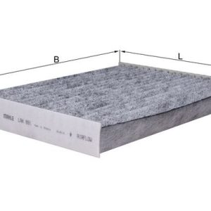 Filtru aer habitaclu MAHLE ORIGINAL LAK 891 – RENAULT | AutoRival