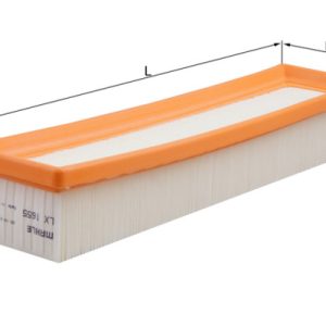 Filtru aer MAHLE ORIGINAL LX 1655 – RENAULT | AutoRival