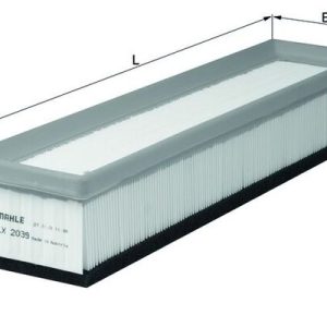 Filtru aer MAHLE ORIGINAL LX 2039 – RENAULT | AutoRival