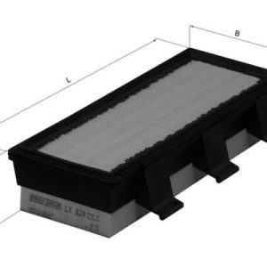 Filtru aer MAHLE ORIGINAL LX 824 – RENAULT | AutoRival
