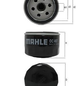 Filtru ulei MAHLE ORIGINAL OC 467 – RENAULT | AutoRival