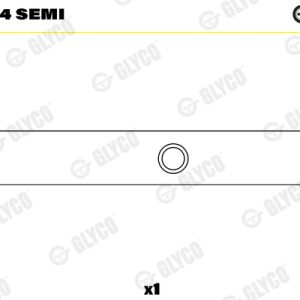 Cuzinet arbore GLYCO 55-4264 SEMI – RENAULT | AutoRival