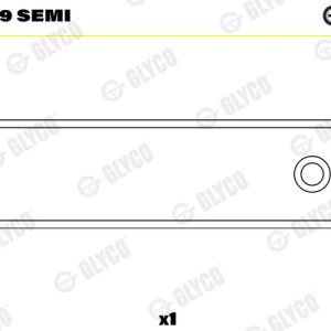 Cuzinet arbore GLYCO 55-4299 SEMI – RENAULT | AutoRival