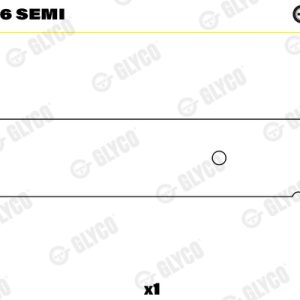 Cuzinet arbore GLYCO 55-4856 SEMI – RENAULT | AutoRival