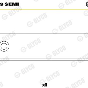 Cuzinet arbore GLYCO 55-5089 SEMI – RENAULT | AutoRival
