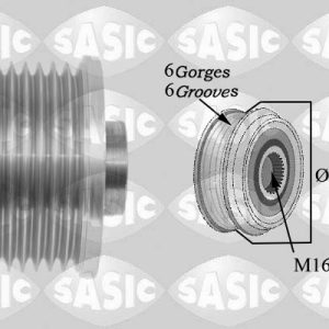 Fulie alternator SASIC 1674007 – RENAULT | AutoRival