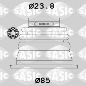 Ansamblu burduf articulatie planetara SASIC 4003419 – RENAULT | AutoRival
