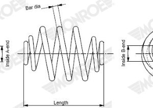 Arc spiral MONROE SP2903 – RENAULT | AutoRival