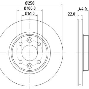Disc frana DON PCD10442 – RENAULT | AutoRival