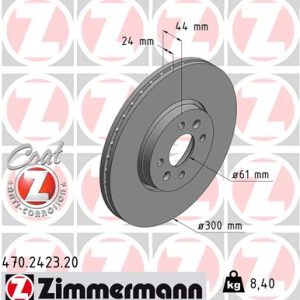 Disc frana ZIMMERMANN 470.2423.20 – RENAULT | AutoRival