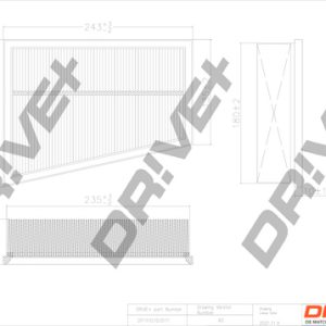 Filtru aer DRIVE DP1110.10.0111