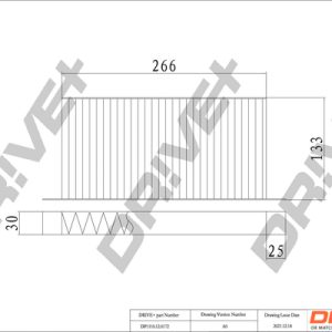 Filtru aer habitaclu DRIVE DP1110.12.0172