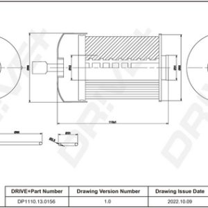 Filtru combustibil DRIVE DP1110.13.0156