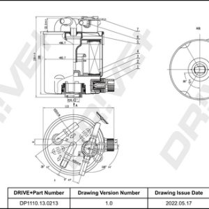 Filtru combustibil DRIVE DP1110.13.0213