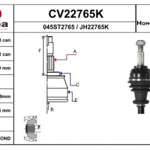 Cap planetara EAI CV22765K – RENAULT | AutoRival