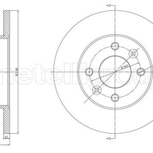 Disc frana METELLI 23-0082 – RENAULT | AutoRival