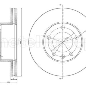 Disc frana METELLI 23-0532C – RENAULT | AutoRival