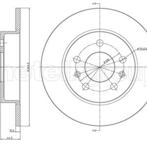 Disc frana METELLI 23-0535 – RENAULT | AutoRival