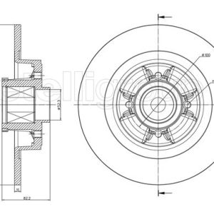 Disc frana METELLI 23-0584 – RENAULT | AutoRival