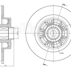 Disc frana METELLI 23-0692 – RENAULT | AutoRival