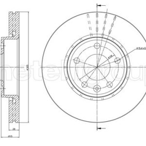 Disc frana METELLI 23-0798 – RENAULT | AutoRival