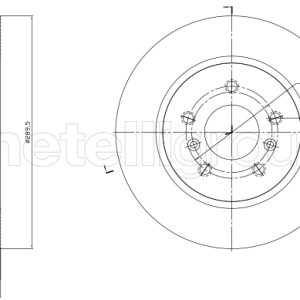 Disc frana METELLI 23-1763C – RENAULT | AutoRival
