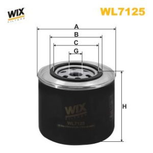 Filtru ulei WIX FILTERS WL7125 – RENAULT | AutoRival