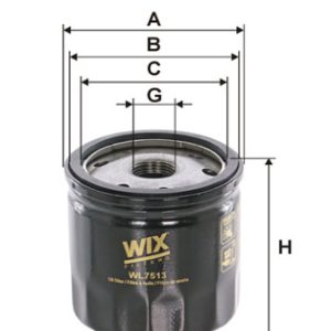 Filtru ulei WIX FILTERS WL7513 – RENAULT | AutoRival