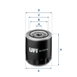 Filtru ulei UFI 23.127.00