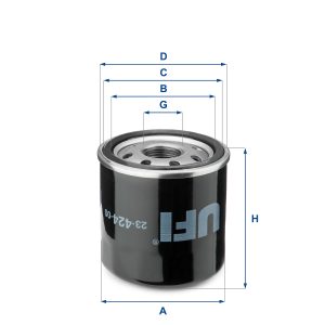 Filtru ulei UFI 23.424.00