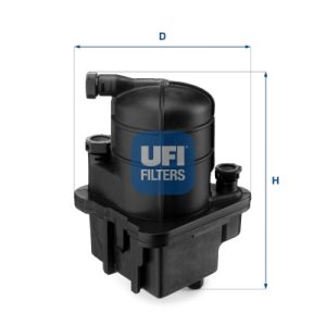 Filtru combustibil UFI 24.088.00