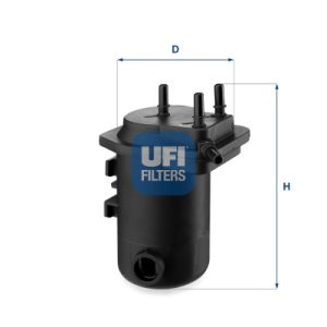 Filtru combustibil UFI 24.098.00