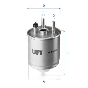 Filtru combustibil UFI 24.114.00