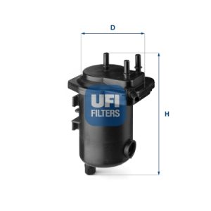 Filtru combustibil UFI 24.132.00