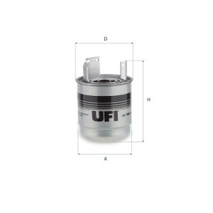 Filtru combustibil UFI 24.161.00