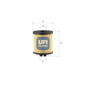 Filtru ulei UFI 25.283.00