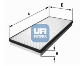 Filtru aer habitaclu UFI 53.061.00