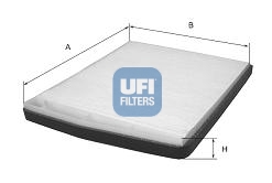Filtru aer habitaclu UFI 53.205.00